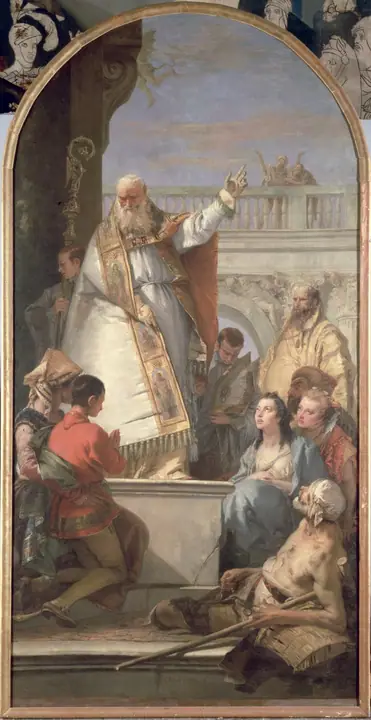 San Patricio obispo de Irlanda, Giovanni Battista Tiepolo