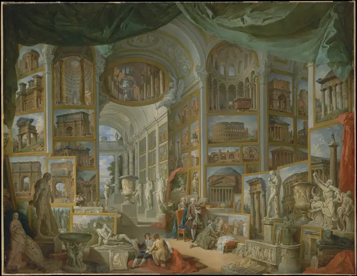 La Roma antigua, Giovanni Paolo Panini