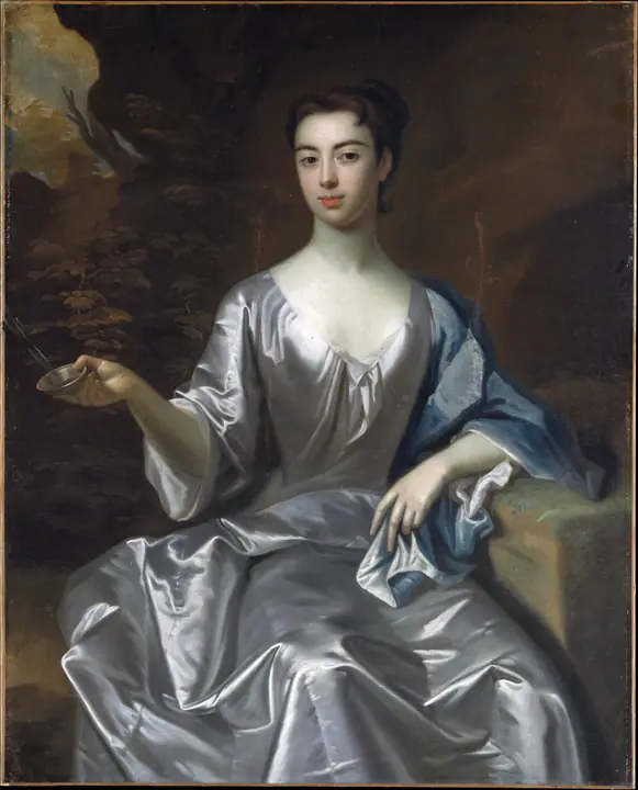 Retrato de una mujer, llamada Maria Taylor Byrd, Godfrey Kneller