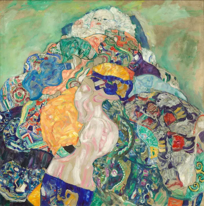 Bebé (Cuna), Gustav Klimt