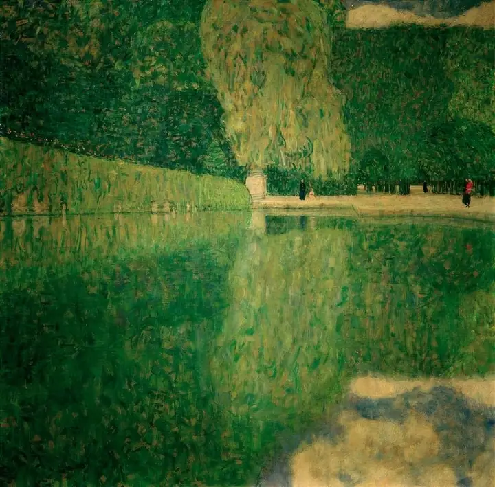 El parque de Schönbrunn, Gustav Klimt