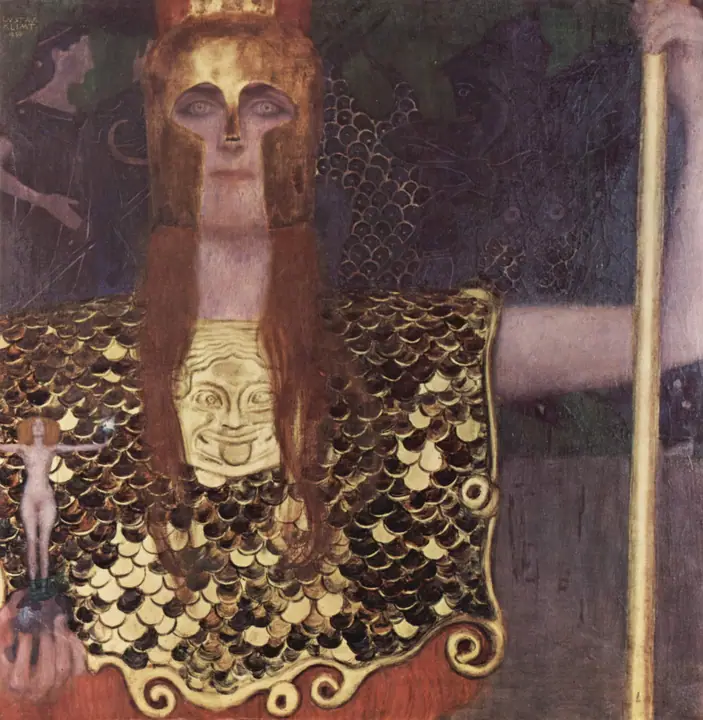Palas Atenea, Gustav Klimt