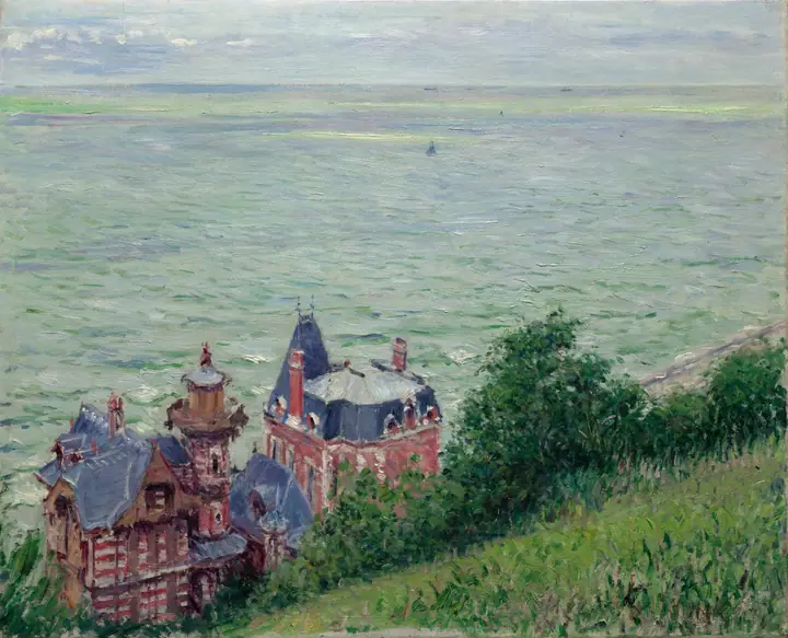 Villas en Trouville, Gustave Caillebotte