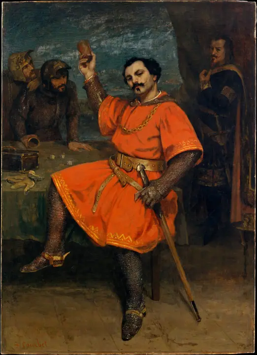 Louis Gueymard (1822–1880) como Robert le Diable, Gustave Courbet