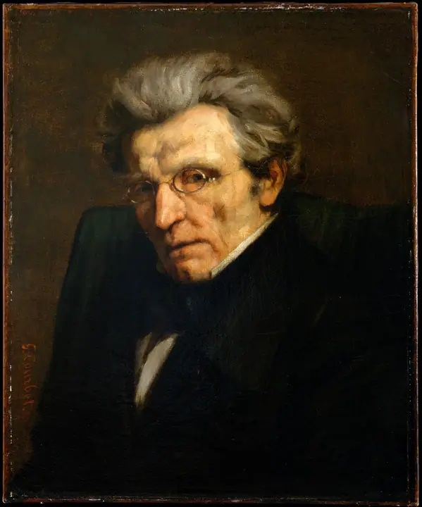 Monsieur Suisse, Gustave Courbet