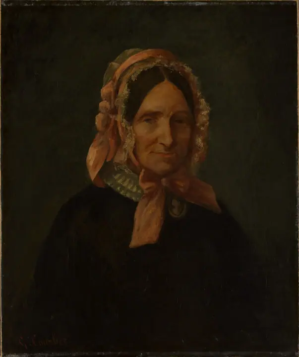Retrato de una mujer, llamada Héloïse Abélard, Gustave Courbet