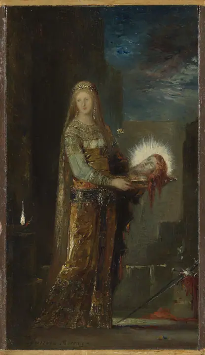 Salomé con la cabeza de Juan el Bautista, Gustave Moreau