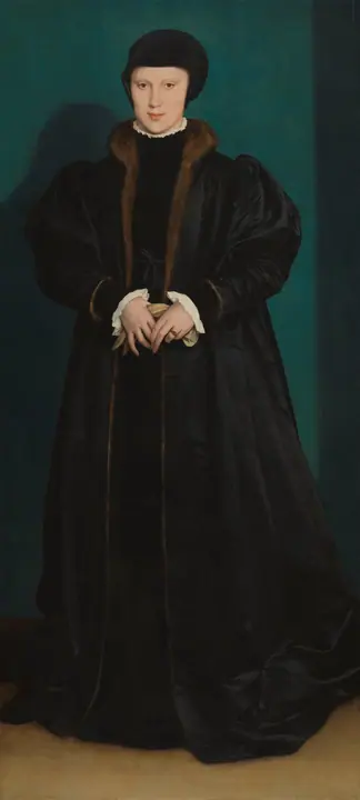Cristina de Dinamarca, Hans Holbein el Joven