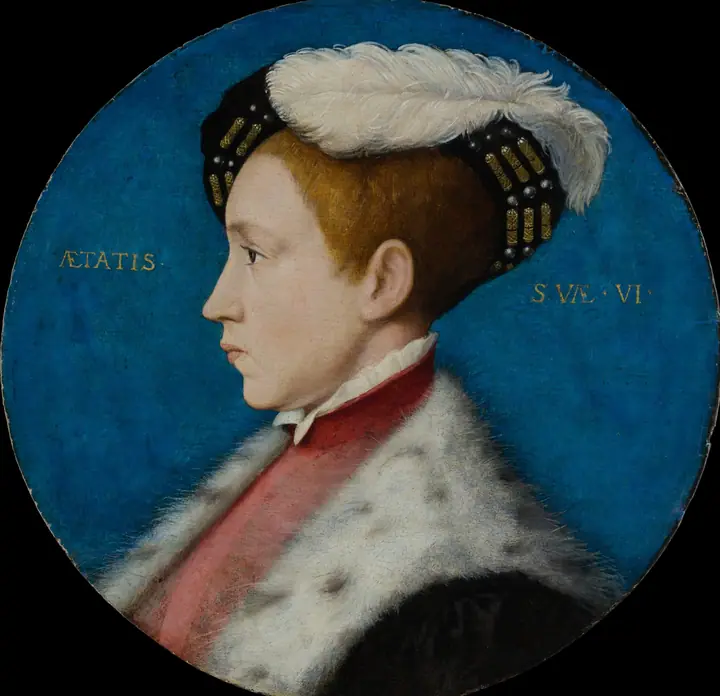 Eduardo VI (1537–1553), cuando duque de Cornualles, Hans Holbein el Joven