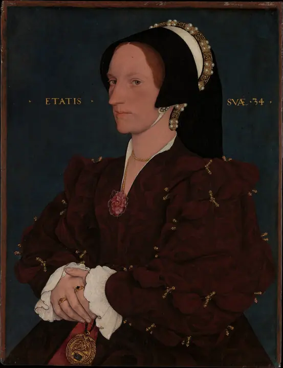 Lady Lee (Margaret Wyatt, nacida hacia 1509), Hans Holbein el Joven