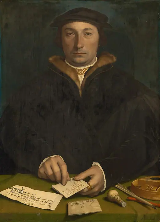 Retrato de Dirk Tybis, Hans Holbein el Joven