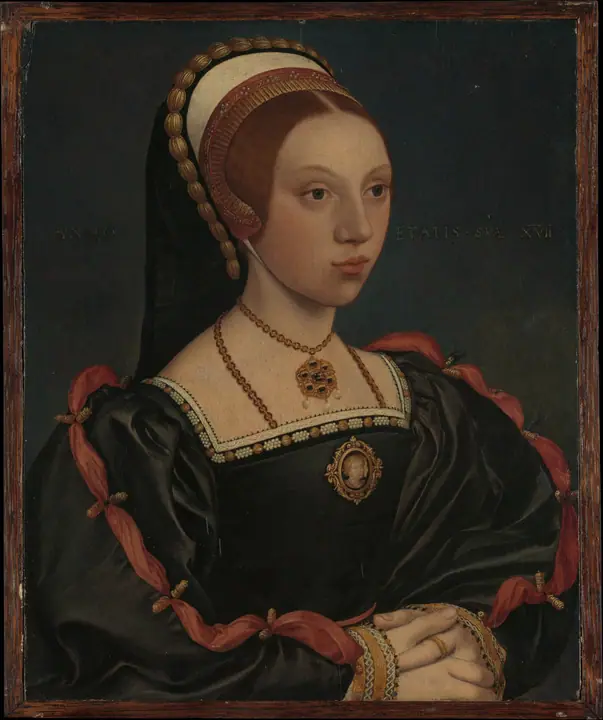 Retrato de una joven, Hans Holbein el Joven