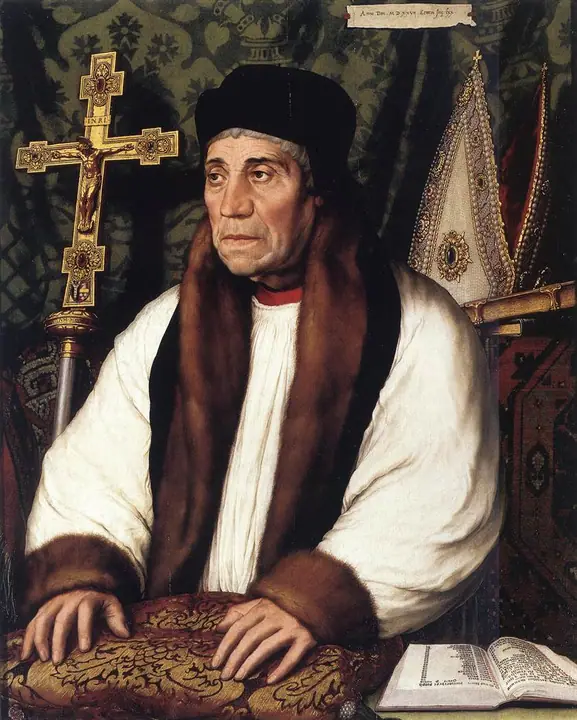 William Warham, Hans Holbein el Joven