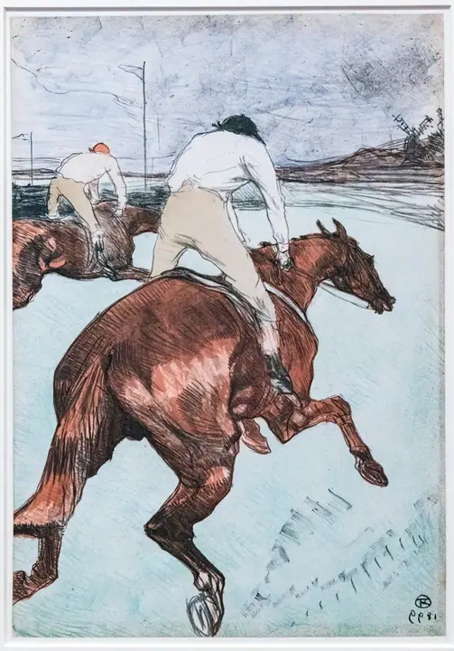 Jockey, Henri de Toulouse-Lautrec