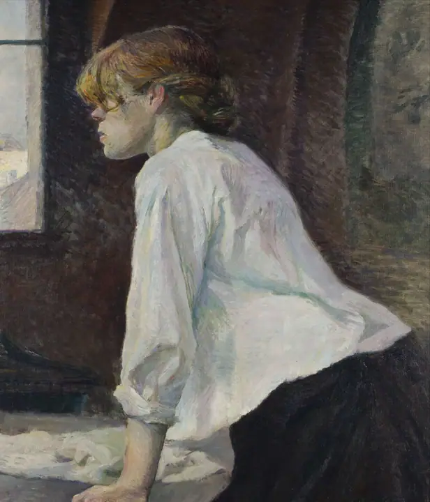 La lavandera, Henri de Toulouse-Lautrec