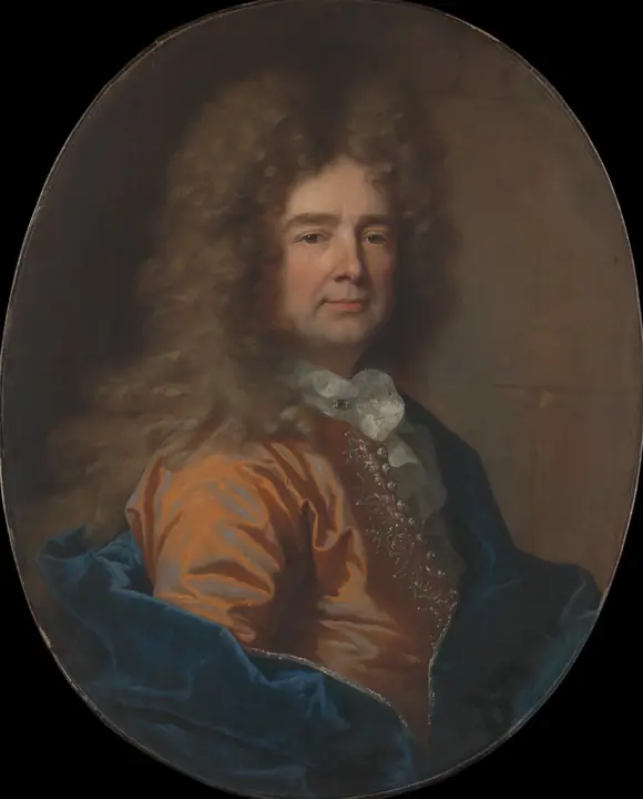 Retrato de un hombre, Hyacinthe Rigaud
