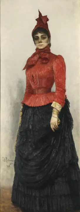 Retrato de la baronesa Ixkull, Ilyá Repin