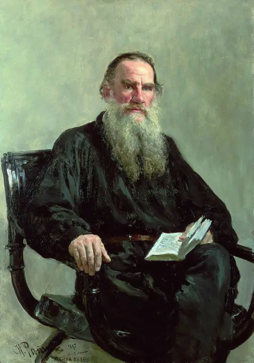 Retrato de León Tolstói, Ilyá Repin