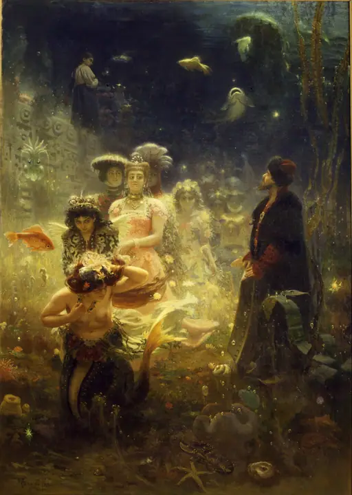 Sadkó en el reino submarino, Ilyá Repin