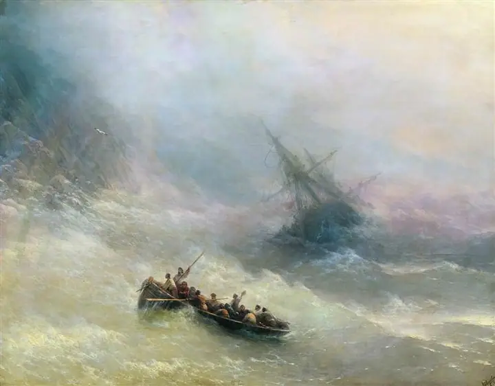 El arcoiris, Ivan Aivazovsky