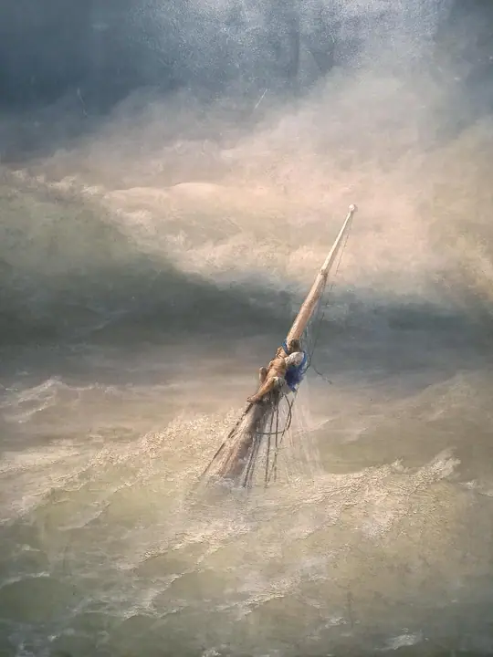 El mar de Azov, Ivan Aivazovsky