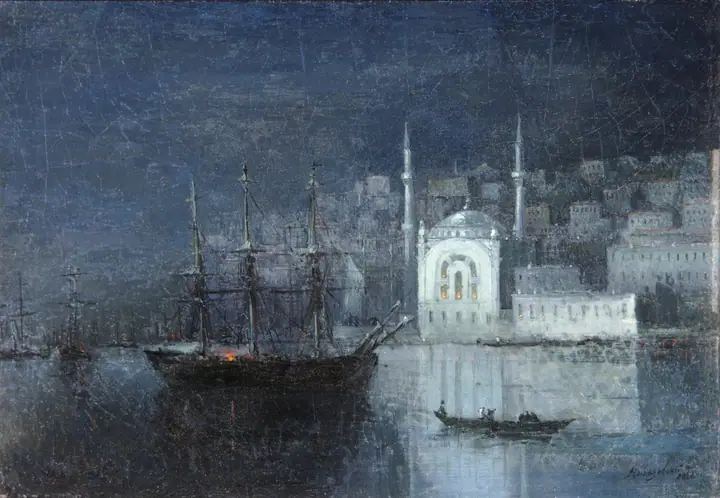 Noche en Constantinopla, Ivan Aivazovsky