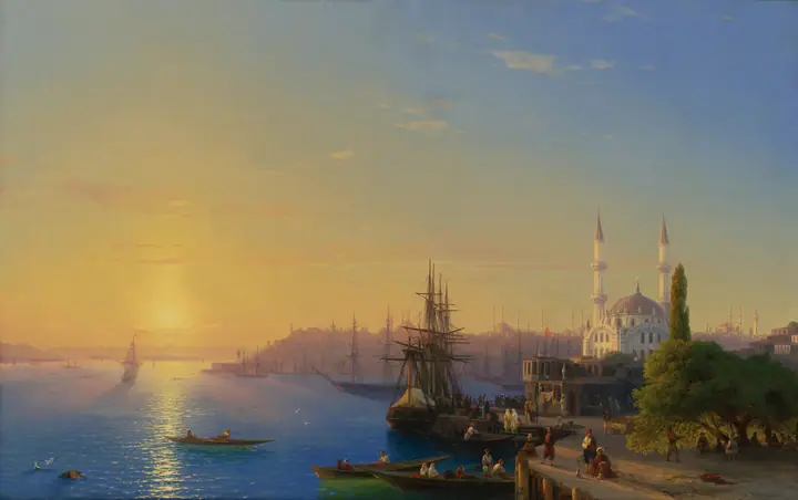 Vista de Constantinopla, Ivan Aivazovsky