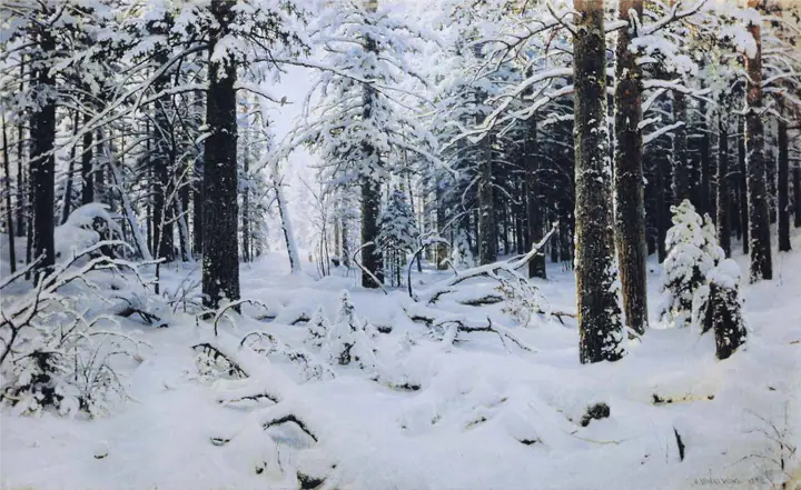 Invierno, Ivan Shishkin