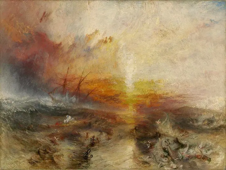 El barco de esclavos, J.M.W. Turner