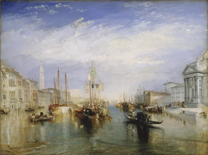 El gran canal, Venecia, J.M.W. Turner