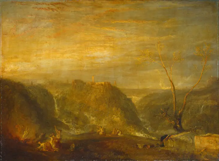 El rapto de Proserpina, J.M.W. Turner
