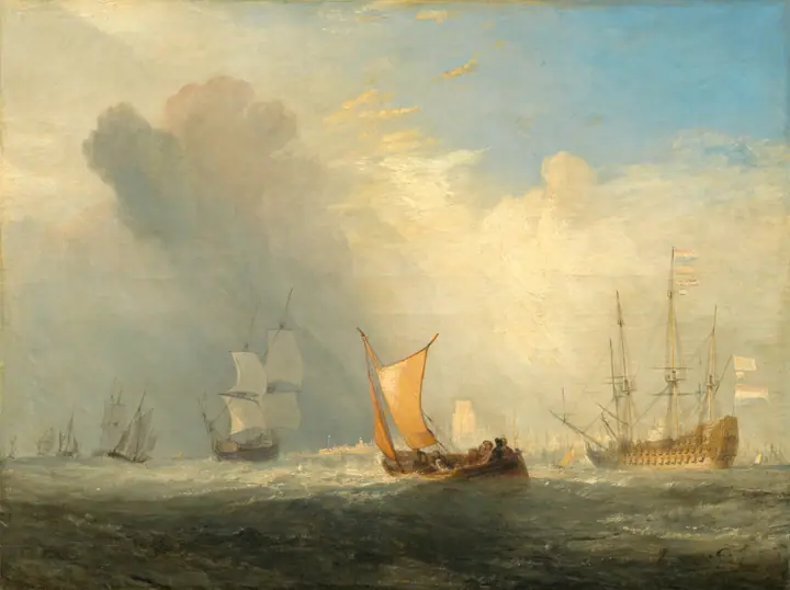 El transbordador de Róterdam, J.M.W. Turner