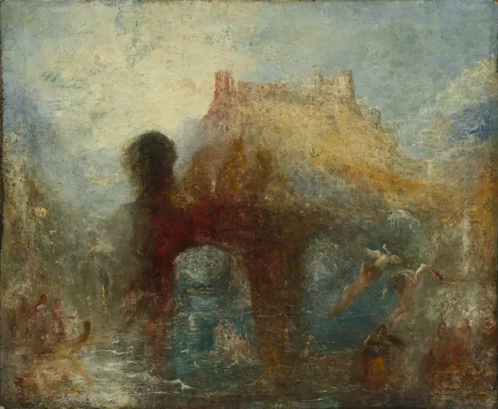 La cueva de la reina Mab, J.M.W. Turner