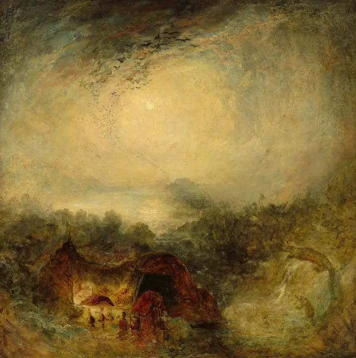 La tarde del diluvio, J.M.W. Turner