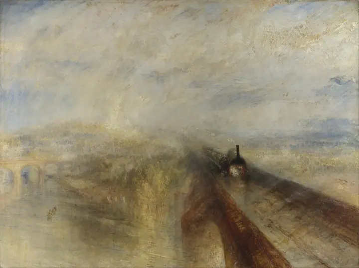 Lluvia, vapor y velocidad, J.M.W. Turner