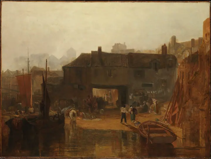 Saltash con el transbordador de agua, Cornualles, J.M.W. Turner