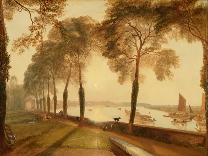 Terraza de Mortlake, J.M.W. Turner