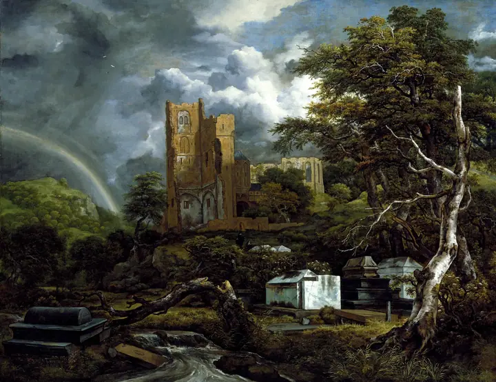 Cementerio judío, Jacob van Ruisdael