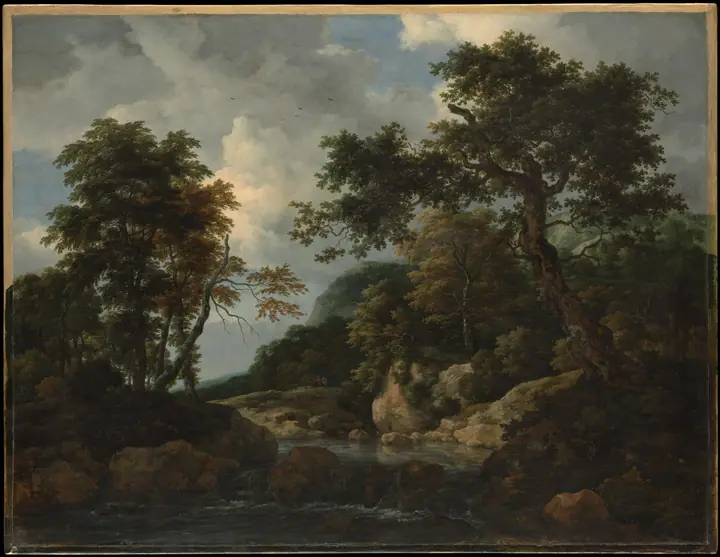 El arroyo del bosque, Jacob van Ruisdael
