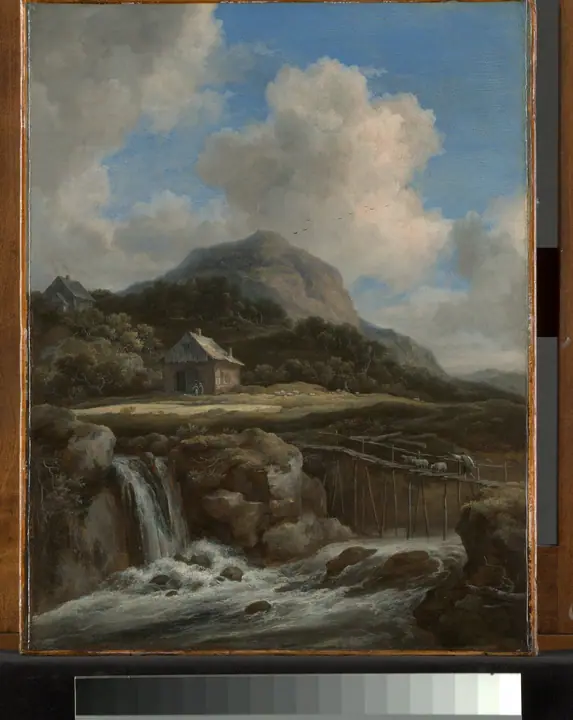Torrente de montaña, Jacob van Ruisdael