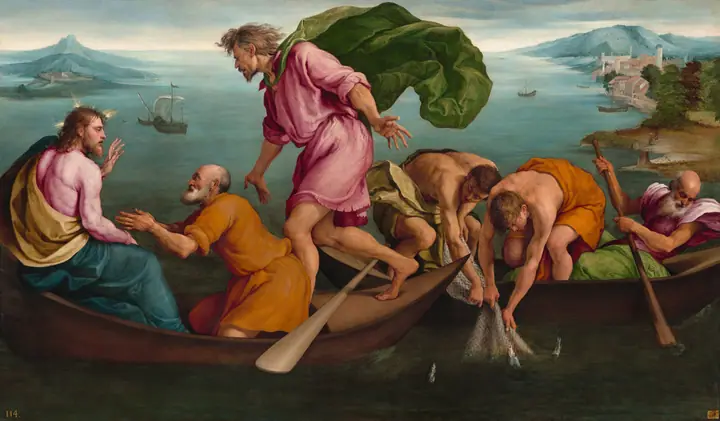 La pesca milagrosa, Jacopo Bassano