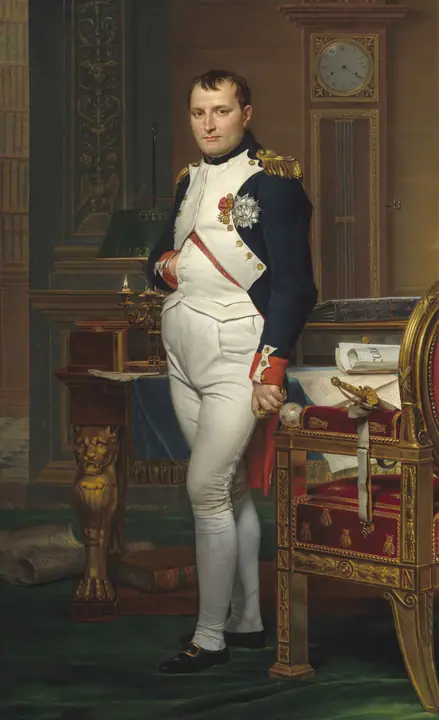 El emperador Napoleón en su estudio en las Tullerías, Jacques-Louis David