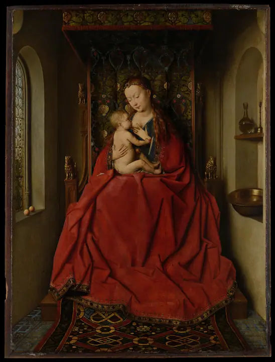 Virgen de Lucca, Jan van Eyck