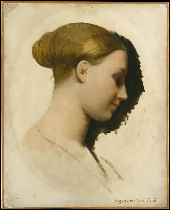 Madame Edmond Cavé (Marie-Elisabeth Blavot, ca. 1806–1883), Jean-Auguste-Dominique Ingres