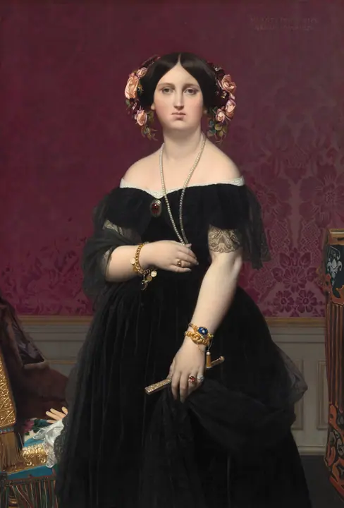 Madame Moitessier, Jean-Auguste-Dominique Ingres