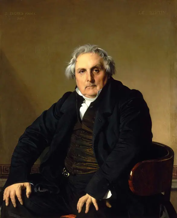Monsieur Bertin, Jean-Auguste-Dominique Ingres