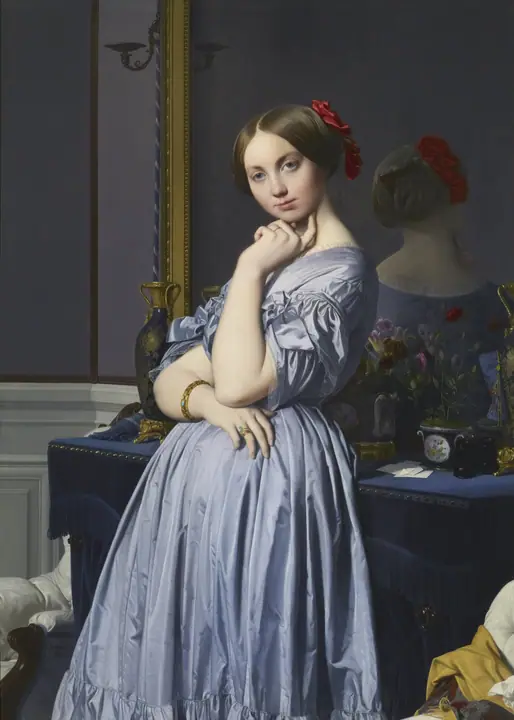 Retrato de la condesa de d'Haussonville, Jean-Auguste-Dominique Ingres