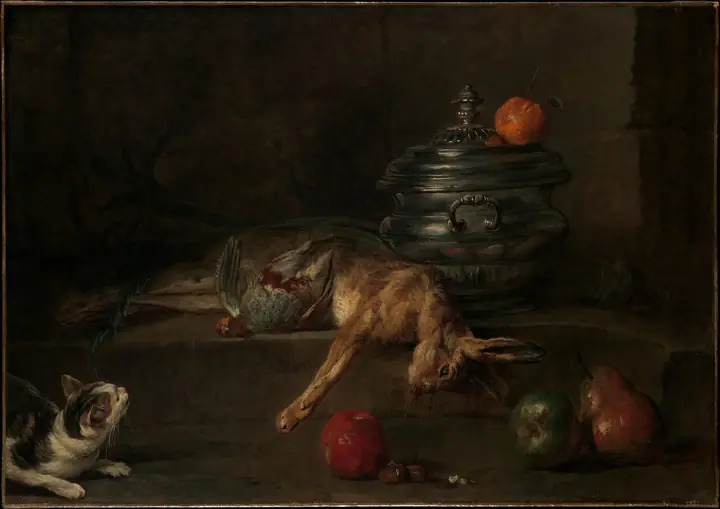 La sopera de plata, Jean-Baptiste-Siméon Chardin
