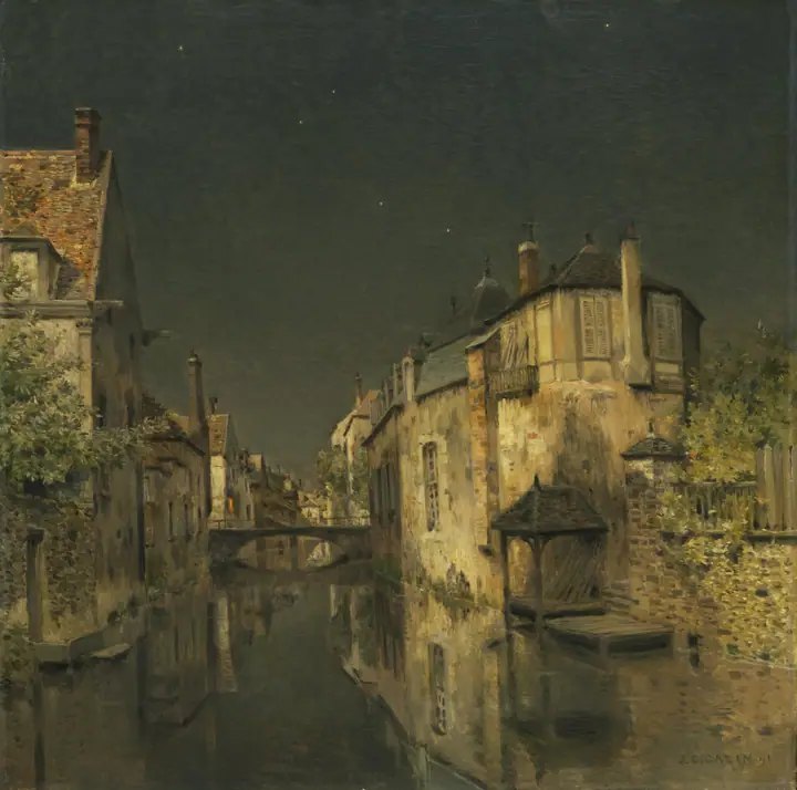 Medianoche, Jean-Charles Cazin
