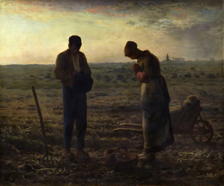 El Ángelus, Jean-François Millet